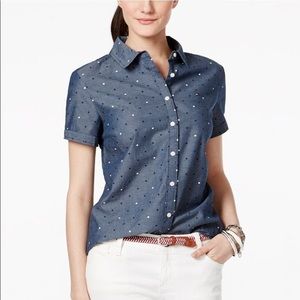 Tommy Hilfiger Polka Dot Shirt - Long Sleeve
